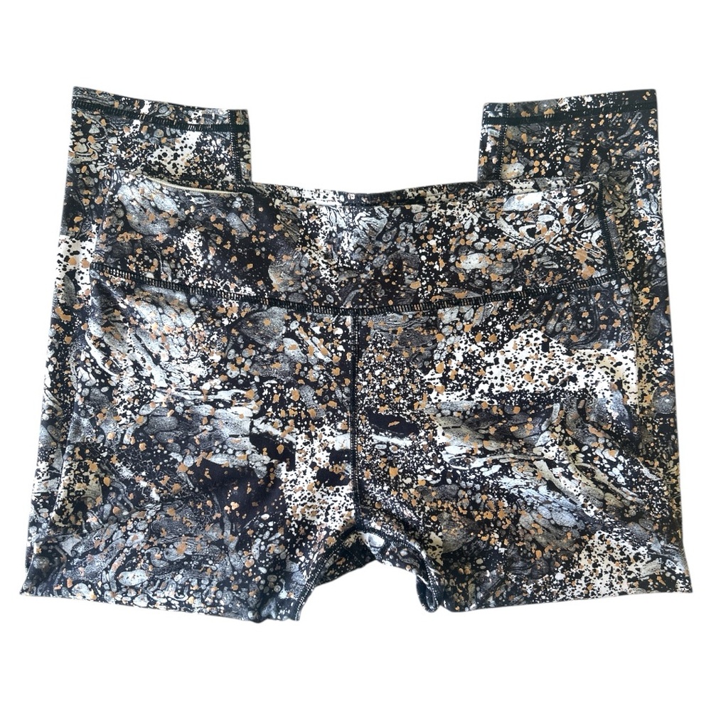 Fabletics Powerhold Capri Leggings with Speckled Design | Size L - Picture 5 of 6